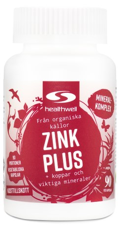 Zink Plus, Kosttilskud - Healthwell
