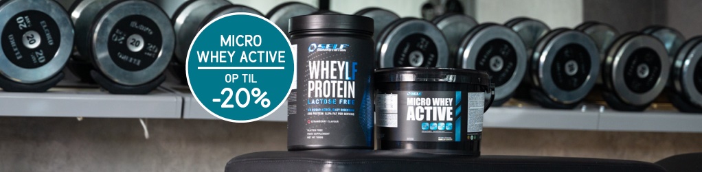 Micro Whey Active op til -20 %
