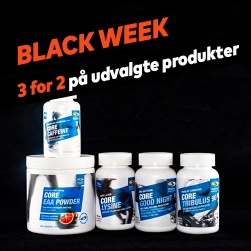 Black Week: 3 for 2 på udvalgte produkter fra Svenskt Kosttillsk